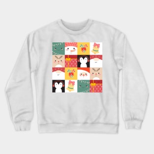 Christmas pixel Crewneck Sweatshirt